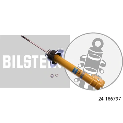 Abbildung von BILSTEIN B6 4600 24 186797 Stoßdämpfer Vorderachse Gasdruck Einrohr federtragender Dämpfer oben Stift JEEP: GRAND CHEROKEE 3, Commander