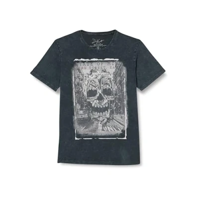 Abbildung von KEYLARGO Herren MT Walk This Way Round T Shirt, Carbon Black (1121), XL