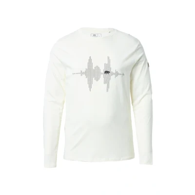 Abbildung von Forsberg MIT Audiowelle Langarmshirt, Herren, Größe: Small, Beige