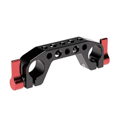 Abbildung von HEDBOX Rod CLAMP 15 mm Schienenblock aus Aluminium (Rod Clamp) 1/4 &quot; 20 Gewinde für DSLR Rohrsystem