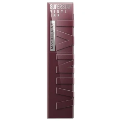 Abbildung von Maybelline New York Lip Color, wischfrei, langanhaltend bis zu 16h, flüssiger Lippenstift, Glanz Finish, SuperStay Vinyl Ink, 135 Fearless
