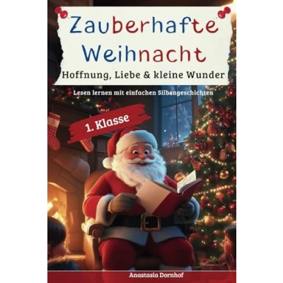 Abbildung von Zauberhafte Weihnacht Erstlesegeschichten über Hoffnung, Liebe, Mitgefühl und Dankbarkeit: 37 Silbengeschichten für Leseanfänger der 1. Klasse Mädchen &amp; Jungen