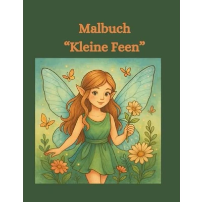 Abbildung von Malbuch &quot;Kleine Feen&quot; ein für Kinder ab 8 Jahren: Entdecke die zauberhafte Welt der Feen