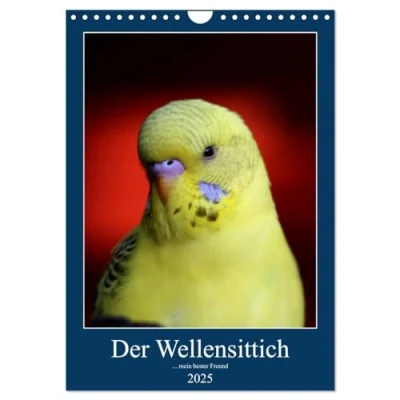 Abbildung von Der Wellensittich mein bester Freund (Wandkalender 2025 DIN A4 hoch), CALVENDO Monatskalender