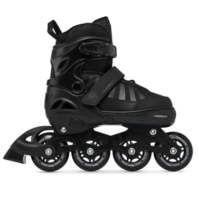 Abbildung von Verstellbare Rollschuhe Oxen Schwarz