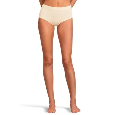 Abbildung von Wacoal Damen B Smooth Brief Panty Unterhose, Sand, 5X Groß