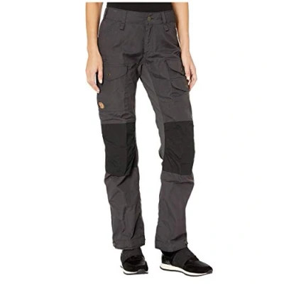 Abbildung von Fjallraven Damen Vidda Pro Ventilated TRS W Reg Sport Trousers, Dark Grey Black, 44