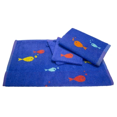 Abbildung von Dyckhoff Handtuch Set &quot;Fische&quot;, Set, 4 tlg., Frottier