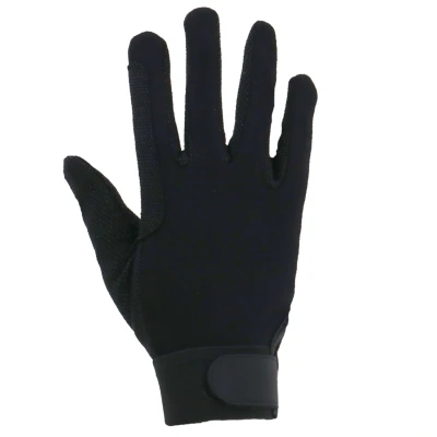 Abbildung von Covalliero Reithandschuhe Baumwolle Jersey Schwarz S