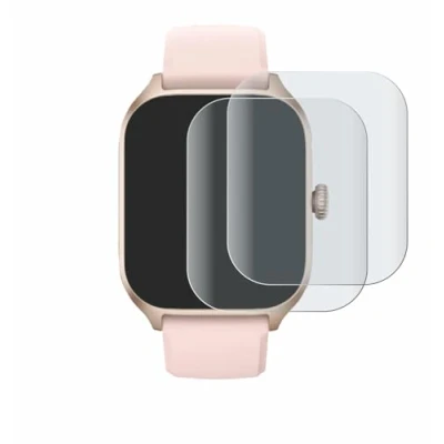 Abbildung von BROTECT Full Cover Schutzfolie Matt für Huami Amazfit GTS 4 (2 Stück) Screen Displayschutz Folie, 3D Curved, Anti Reflex