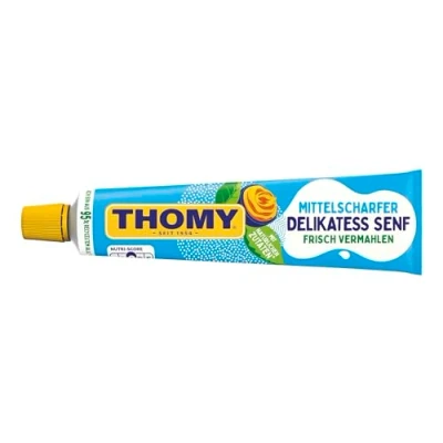 Abbildung von THOMY Delikatess Senf, mittelscharf, 200ml Tube, 1er Pack (1x200ml)