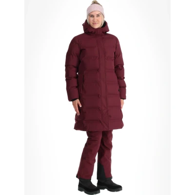 Abbildung von Dare 2b Damen Womens Wander Waterproof Padded Longline Jacket Gepolsterte Jacke, violett, 38