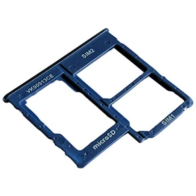 Abbildung von Simkartenhalter passend für Samsung Galaxy A40 (SM A405F/DS), Originalersatz, Blau