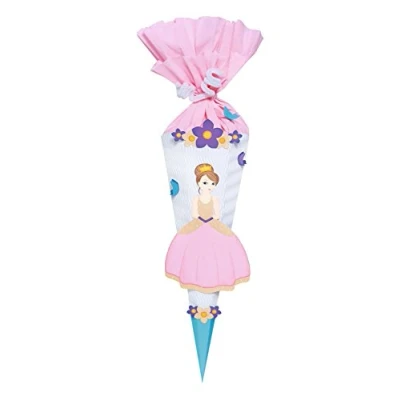 Abbildung von Ludwig Bähr Schultüten Bastelset Mini 41cm Prinzessin