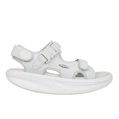 Abbildung von MBT Plateausandalette, Damen, Größe: 38, White Schuhe
