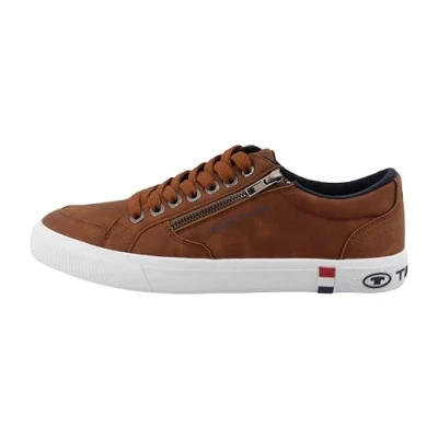 Abbildung von TOM Tailor Sneaker low, Herren, Größe: 42, Cognac Schuhe