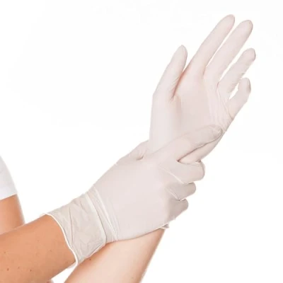 Abbildung von HYGONORM Einmalhandschuhe SAFE FIT M weiß