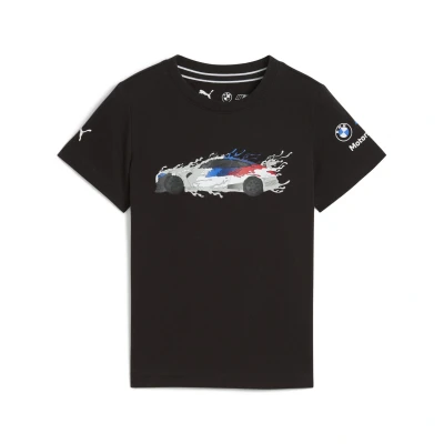 Abbildung von Puma BMW M Motorsport Tshirt print für Kinder, Größe: 104, Black