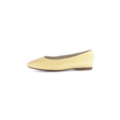 Abbildung von Gabor Elegante Klassischer Ballerina, Damen, Größe: 40, Gelb Schuhe
