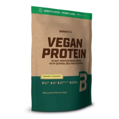 Abbildung von BioTechUSA Vegan Protein Banane Pflanzenprotein