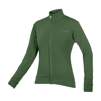 Abbildung von Endura Xtract Roubaix Langarm Jersey für Damen, Machair Green, XS