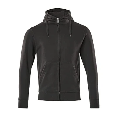 Abbildung von MASCOT 51590 970 09 2XL, Kapuzenpullover/ jacke, Frau, Schwarz, XXL, 2 Taschen, Oeko Tex® Standard 100