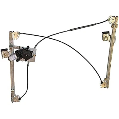 Abbildung von Valeo Fensterheber vorne rechts elektrisch mit Elektromotor ohne Komfortfunktion 850449 VOLKSWAGEN: Polo III Schrägheck