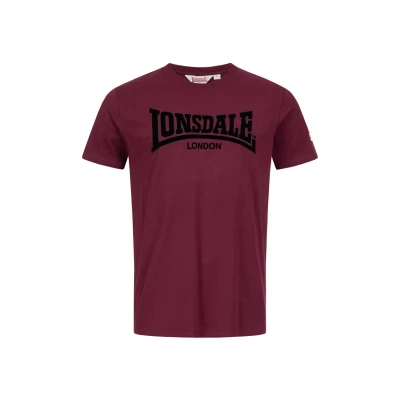 Abbildung von Lonsdale ONE TONE Tshirt print, Herren, Größe: XXL, Dark red