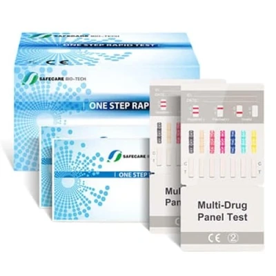 Abbildung von Safecare Bio Tech Drogen Schnelltest 10 Urin Drogentest Schnelltest THC Test, 1 Messparameter, Urinprobe, tlg., THC Drogentest, Hohe Präzision und Zuverlässigkeit