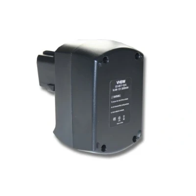 Abbildung von vhbw 1x Akku Ersatz für Metabo 6.02151.50, 6.25473 Werkzeug (3000 mAh, NiMH, 12 V)