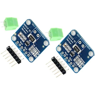 Abbildung von TECNOIOT 2pcs INA219 I2C Bi Directional Current Power Supply Sensor Monitoring Module