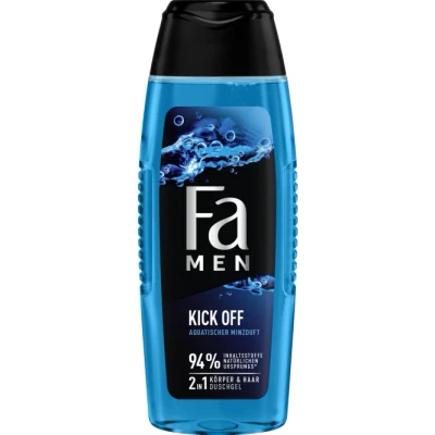 Abbildung von Fa Men Kick Off 2in1 Körper &amp; Haar Duschgel