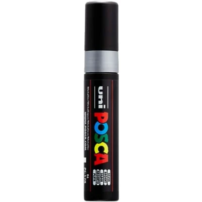 Abbildung von Uni Ball Fasermaler Posca PC 17K 15mm silber