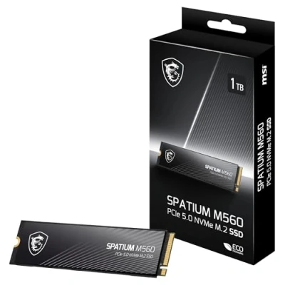 Abbildung von MSI SPATIUM M560 PCIe 5.0 NVMe M.2 1TB