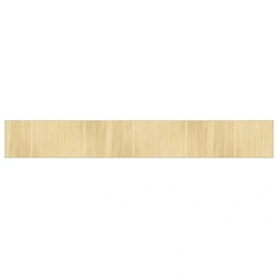 Abbildung von vidaXL Teppich Rechteckig Hell Natur 70x500 cm Bambus,