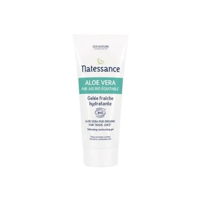 Abbildung von Natessance Aloe Vera Reiner Saft Bio Fair Trade Feuchtigkeitsspendendes Frischegelee 50 ml