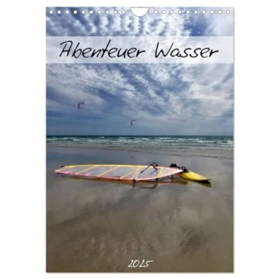 Abbildung von Abenteuer Wasser (Wandkalender 2025 DIN A4 hoch), CALVENDO Monatskalender