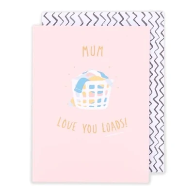 Abbildung von UK Greetings Kindred Love You Loads Muttertagskarte
