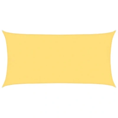 Abbildung von vidaXL Sonnensegel Sonnenschutz Windschutz Sonnendach UV Schutz Sonnenschutzsegel Schattenspender Garten Terrasse Balkon 160g/m² Beige 4x7m HDPE