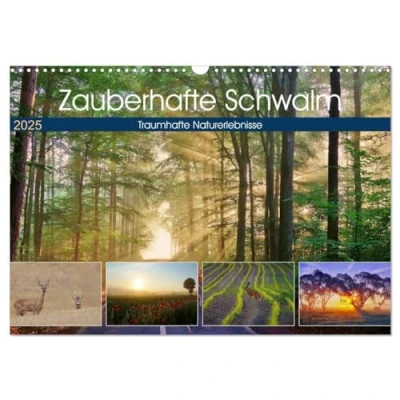 Abbildung von Zauberhafte Schwalm (Wandkalender 2025 DIN A3 quer), CALVENDO Monatskalender