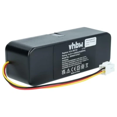 Abbildung von vhbw 1x Akku kompatibel mit Samsung Navibot SR8896, SR8897, SR8898, SR8895, SR8895 Silencio Home Cleaner Heimroboter (4500 mAh, 14,4 V, Li Ion)