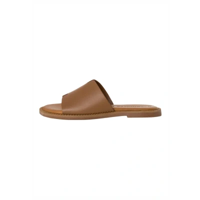 Abbildung von Tamaris Damen Mules Pantoletten Leder Sommer; COGNAC/braun; 37 EU