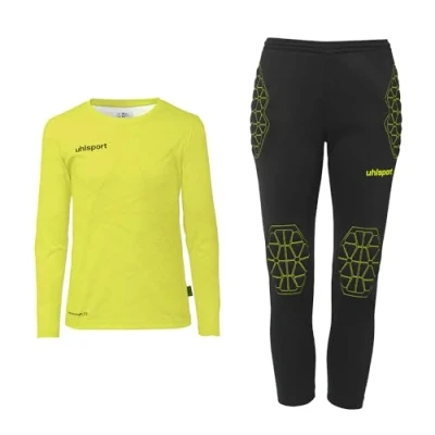 Abbildung von Prediction Torwart Set Junior Torhüter Bekleidungs aus Shirt, Short, Baselayer und Fußballsocken, Fußball Ausrüstung für Kinder Jugendliche
