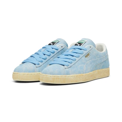 Abbildung von Puma Suede Faded Sneakers Unisex Schuhe Mit Colorful Silver Mist/Frosted Ivory Größe: 39