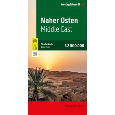 Abbildung von Naher Osten, Straßenkarte 1:2.000.000, freytag &amp; berndt: Irak Iran Israel Jordanien Kuwait Libanon Syrien Türkei Saudi Arabien Jemen ... (freytag berndt Auto + Freizeitkarten)