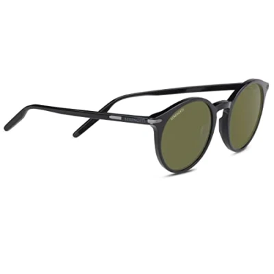 Abbildung von Serengeti Unisex Leonora Sonnenbrille, Shiny Black, M