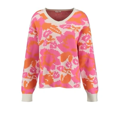 Abbildung von KEY LARGO Damen Women WKN Sugar v Neck Pullover, pink (1321), M