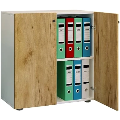 Abbildung von VCM Aktenschrank Büroschrank Bücher Ordner Lona 2fach (1 St)