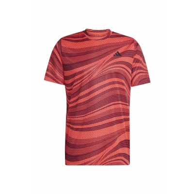 Abbildung von adidas Performance CLUB Graph TEE Sport Tshirt, Herren, Größe: Large, White/dash grey