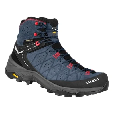 Abbildung von Salewa WS Alp Trainer 2 Mid GTX Damen Trekkingschuhe (Blau 4,5 UK, 37 EU) Typ B (Bergstiefel)